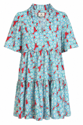 TUCKERNUCK CRAWFORD MINI DRESS POPPY BLOOM MED