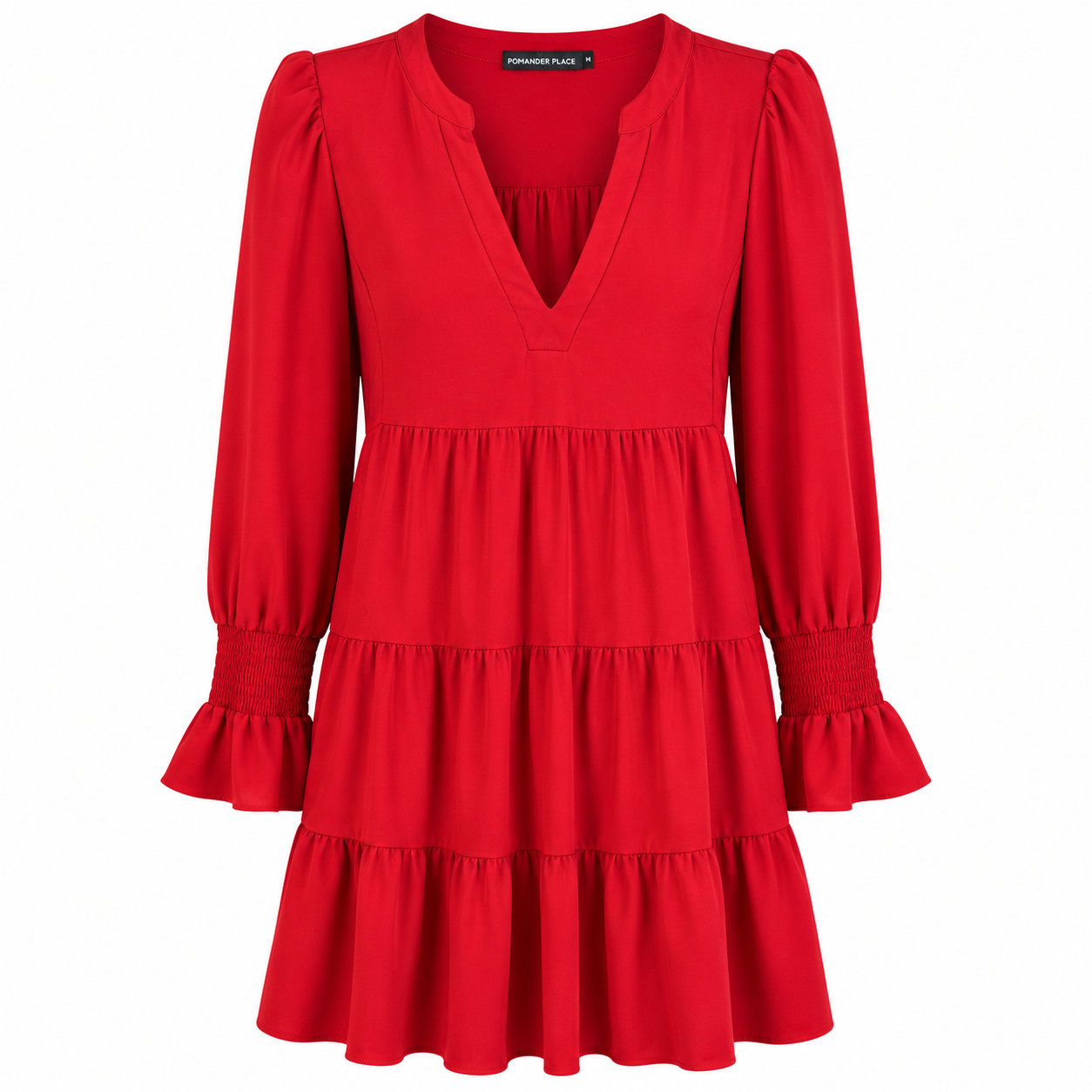 POMANDER PLACE RED DRESS MEDIUM