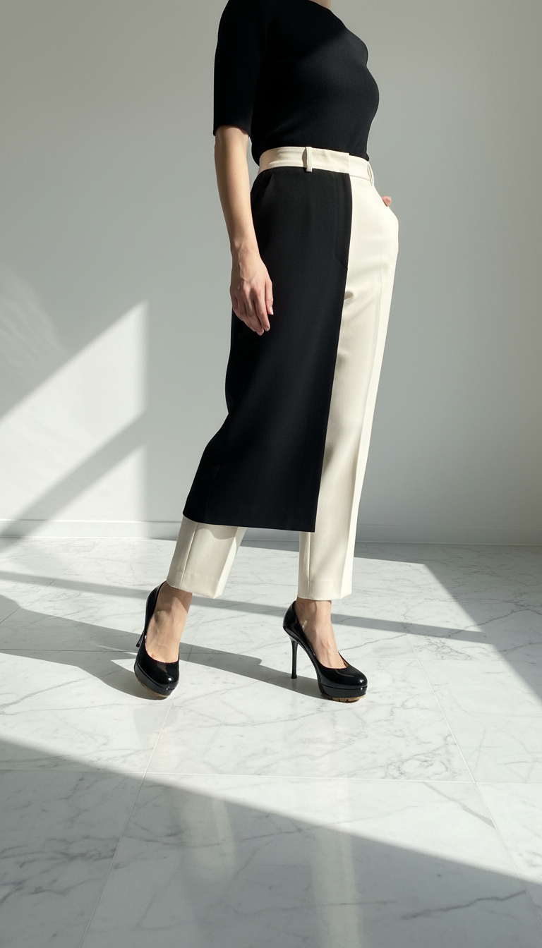 YSL Black Patent Leather Heart Peep Toe Pumps