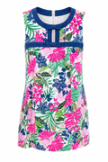 LILLY PULITZER CLARE SHIFT ROMPER SIZE 14