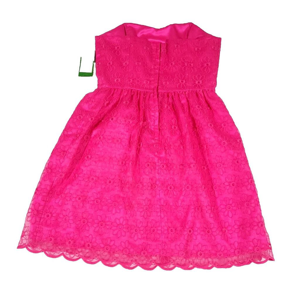 Lilly Pulitzer Strapless Pink Cocktail Dress 8