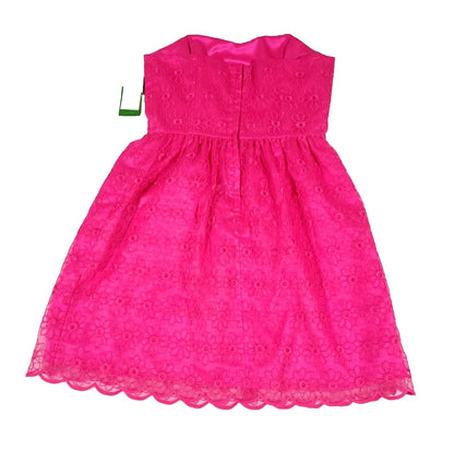 Lilly Pulitzer Strapless Pink Cocktail Dress 8