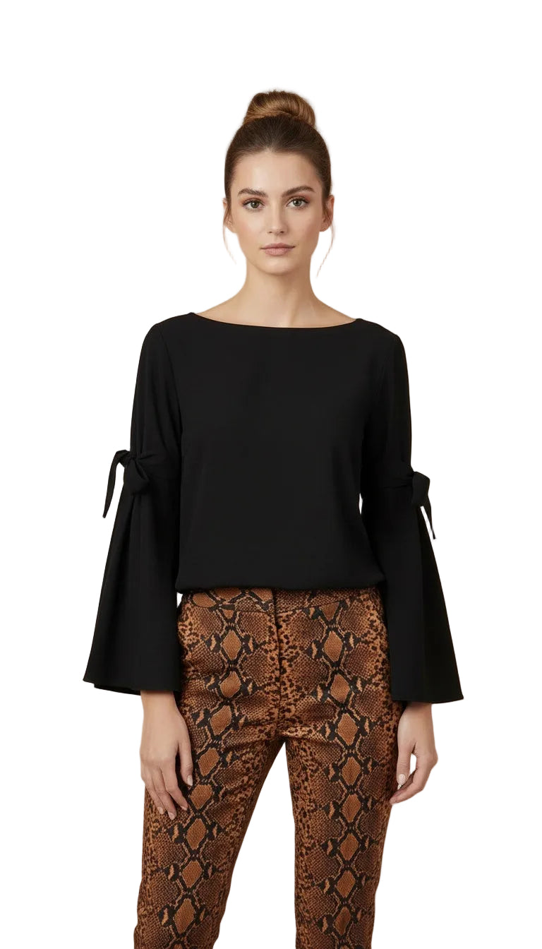 Black Gypsy Sleeve Top