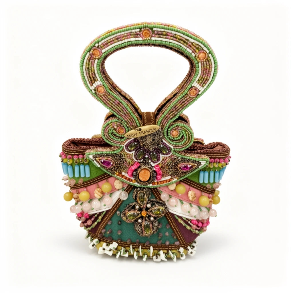Mary Frances Beaded Handbag