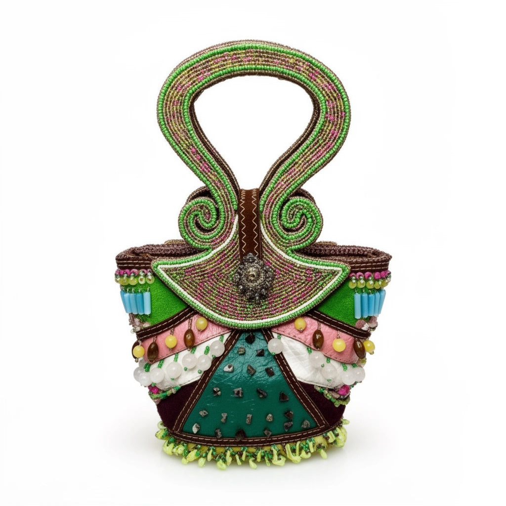 Mary Frances Beaded Handbag