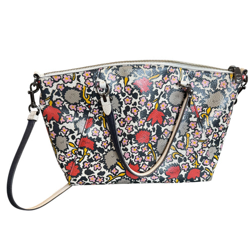 COACH PRAIRIE SATCHEL CHALK YANKEE FLORAL