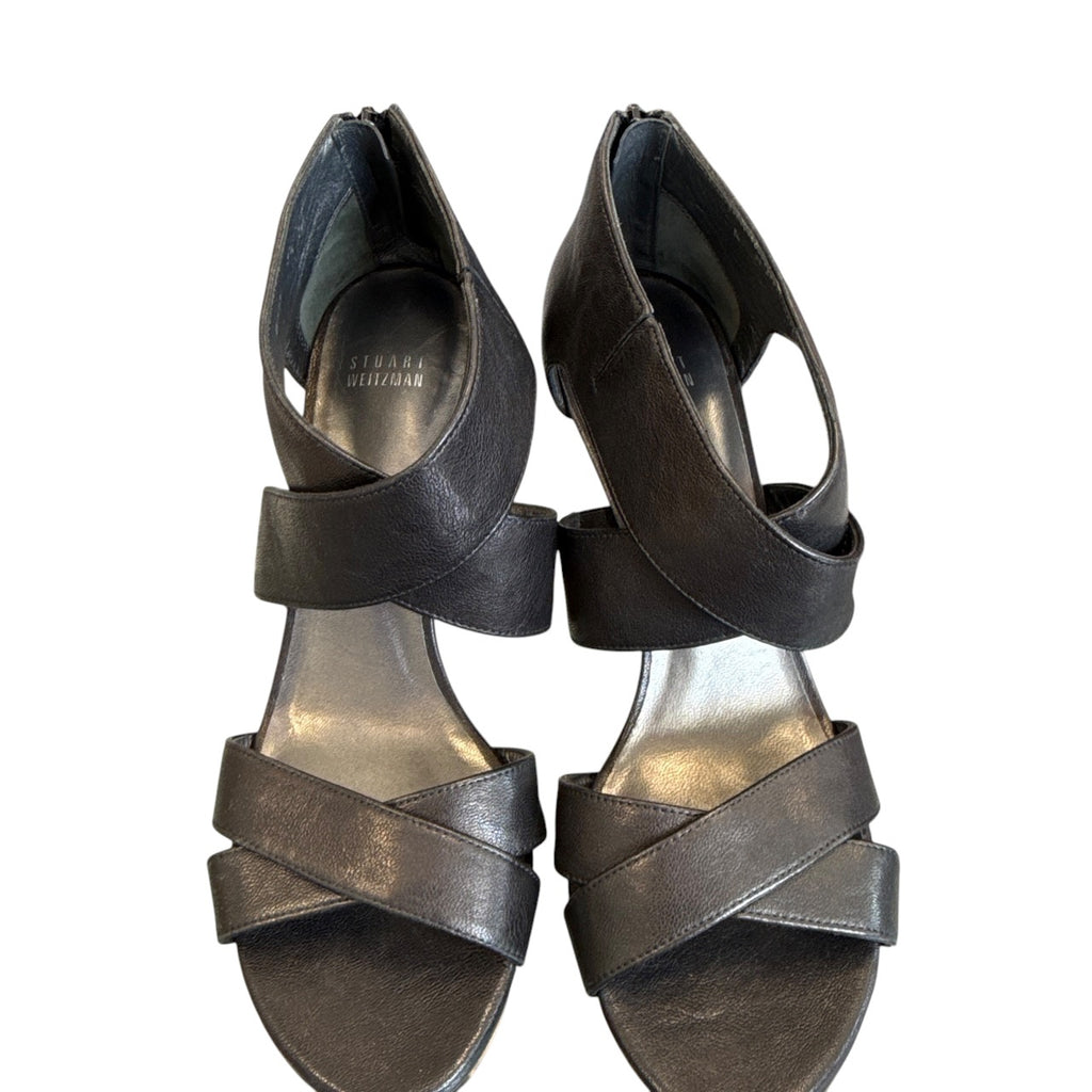 STUART WEITZMAN BLACK PUMPS 9.5
