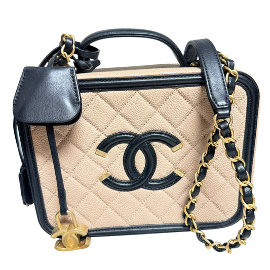 CHANEL CC FILIGREE 2 WAY SHOULDER BAG