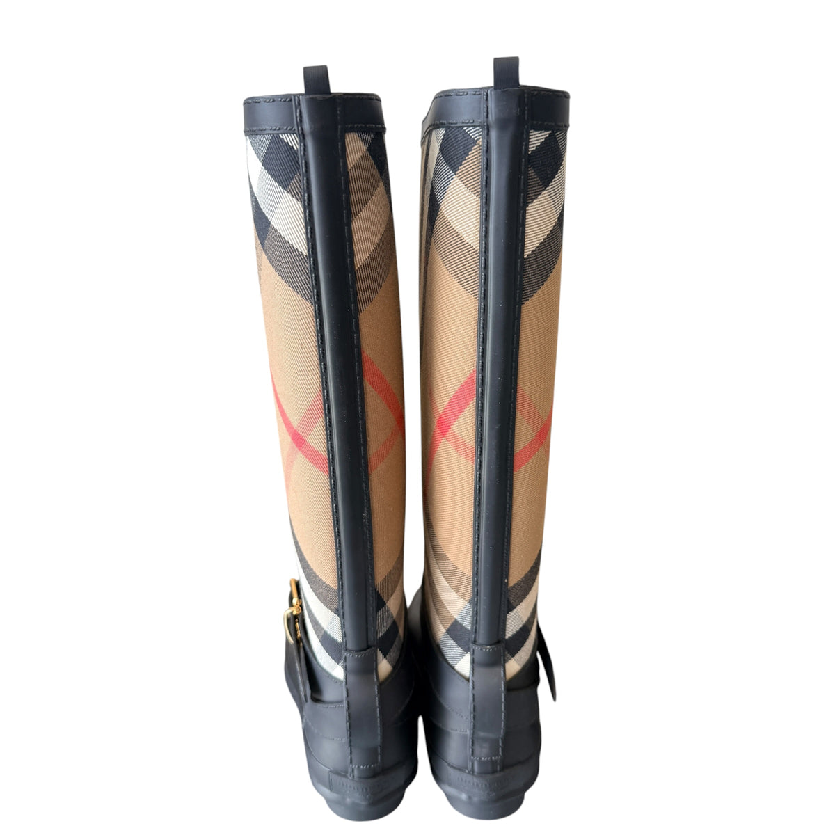 BOOTS BURBERRY PLAID 7