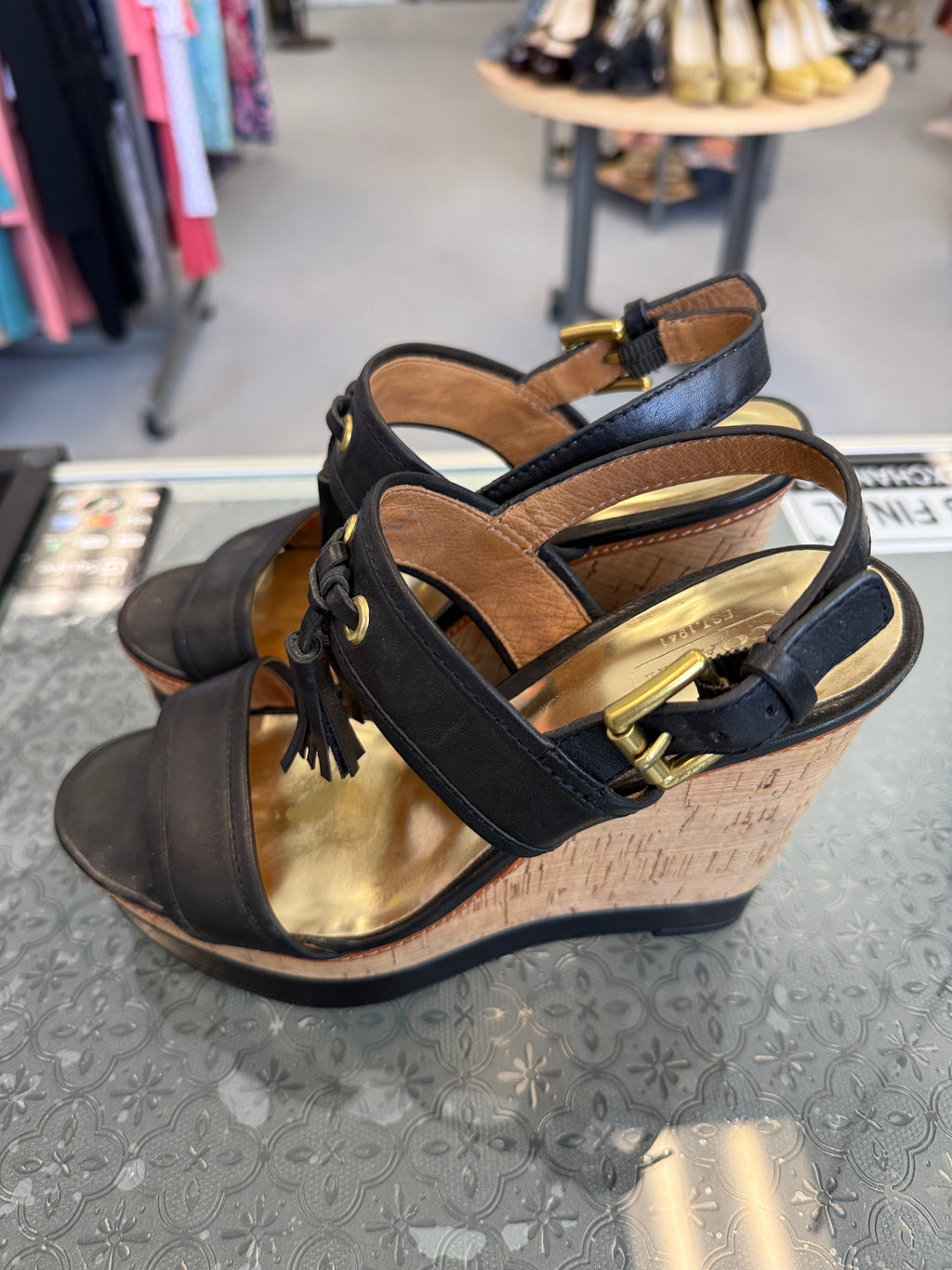 SANDALS COACH BLACK 7