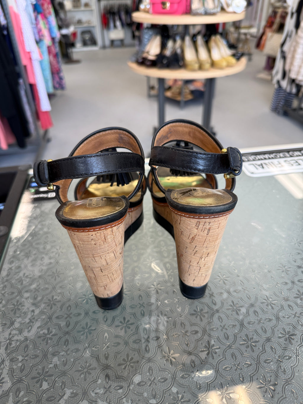 SANDALS COACH BLACK 7