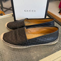 FLATS GUCCI BLACK 39 US 8 .5