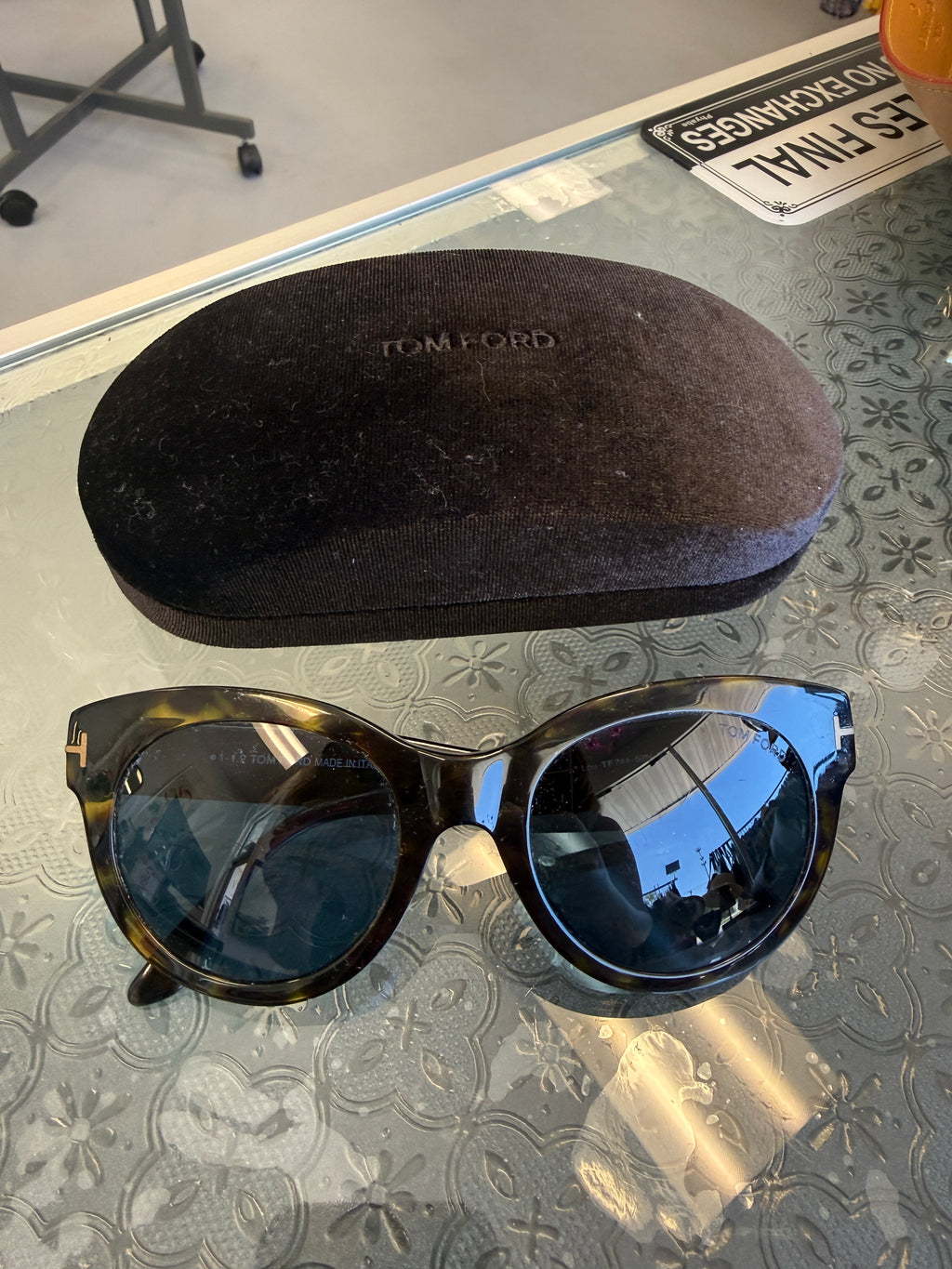 SUNGLASSES TOM FORD TORT O/S