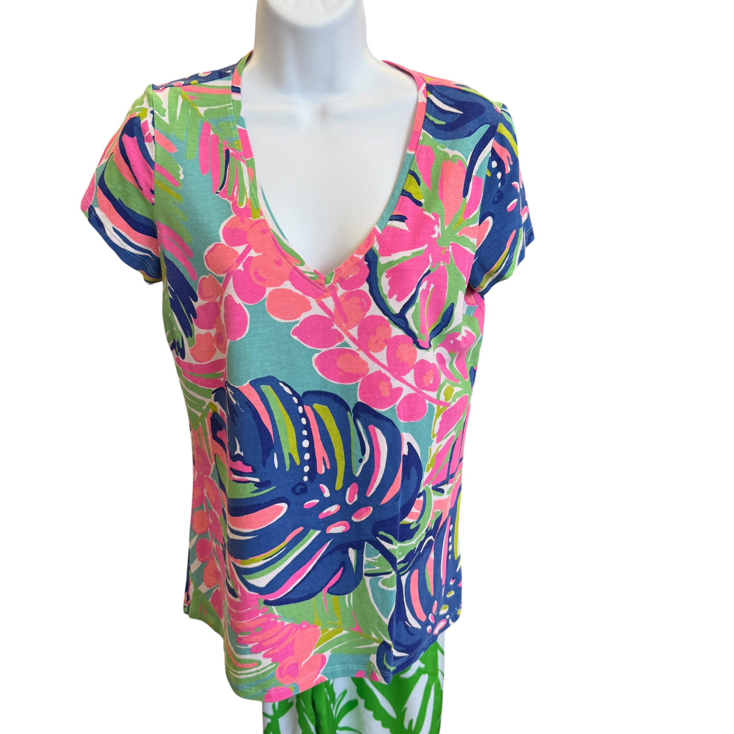 TOP LILLY PULITZER PINK MED