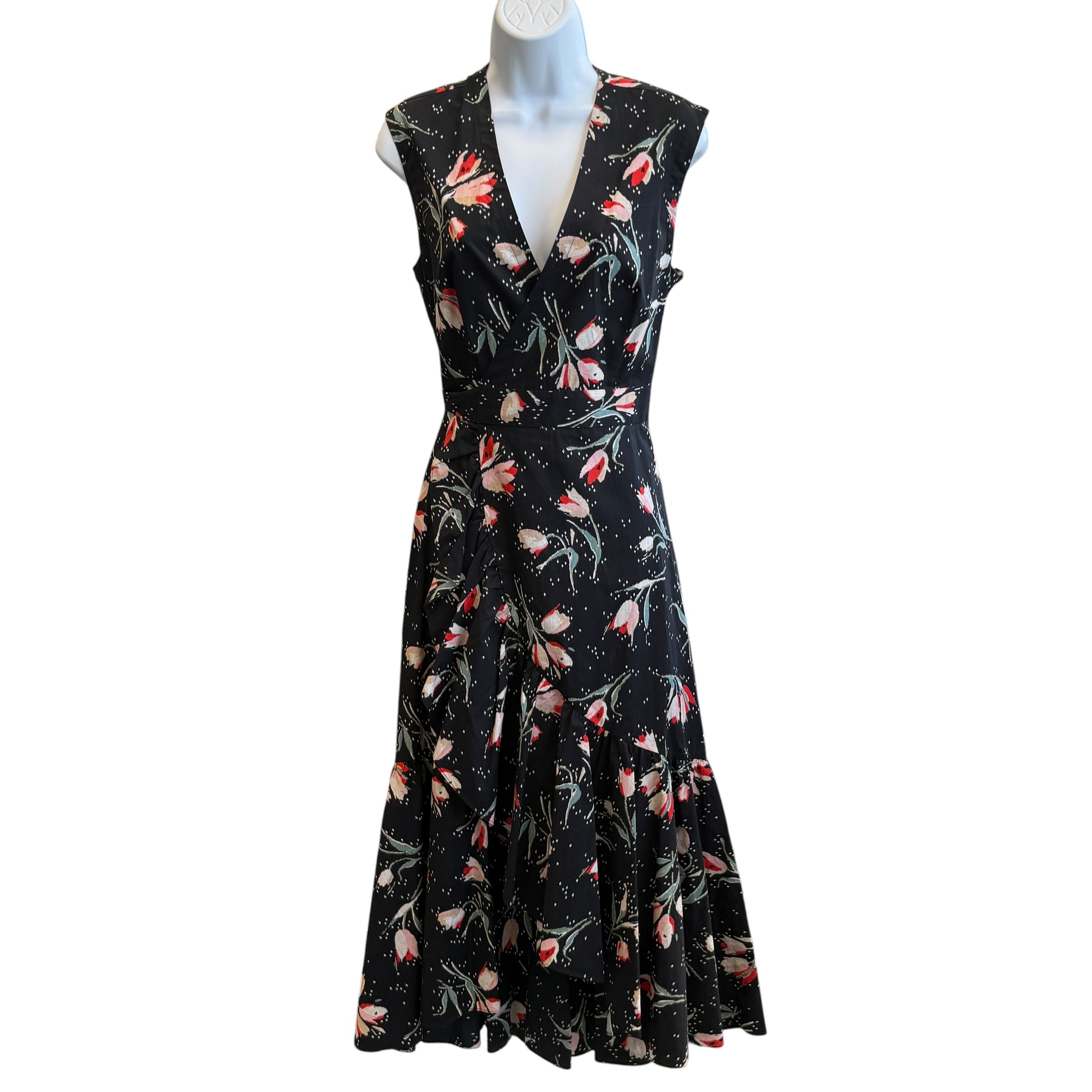 DRESS REBECCA TAYLOR BLACK 2