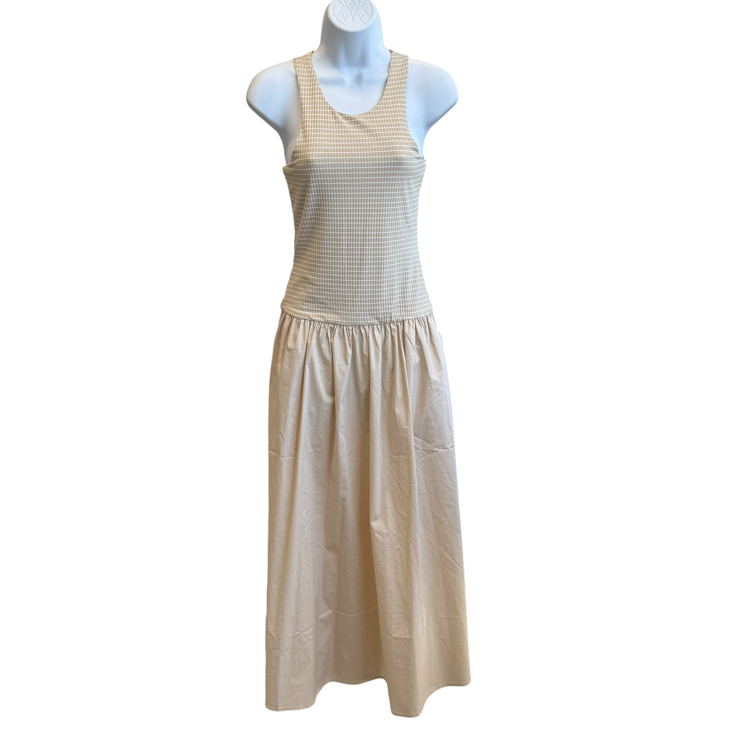 HEARTLOOM BEIGE DRESS XS