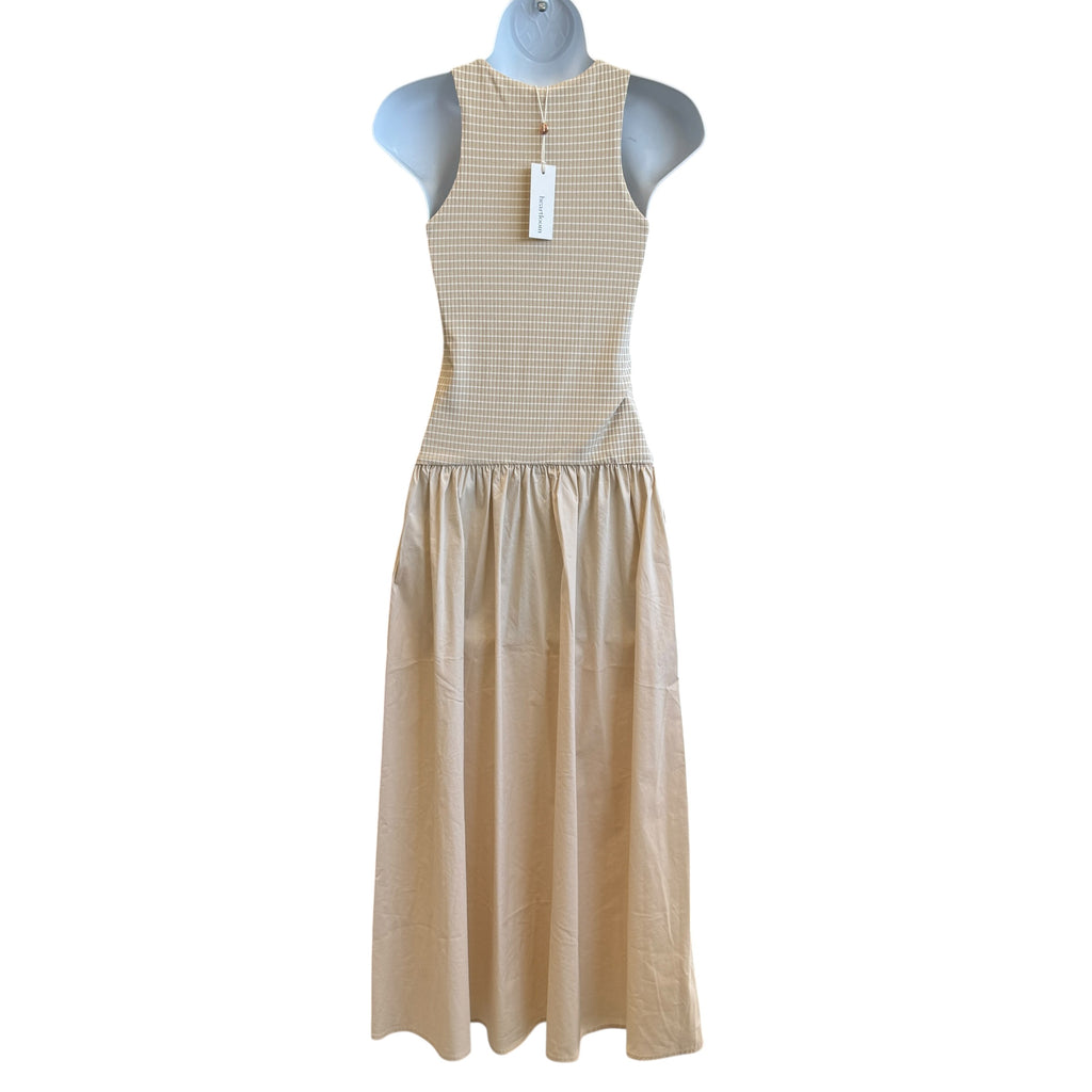 HEARTLOOM BEIGE DRESS XS