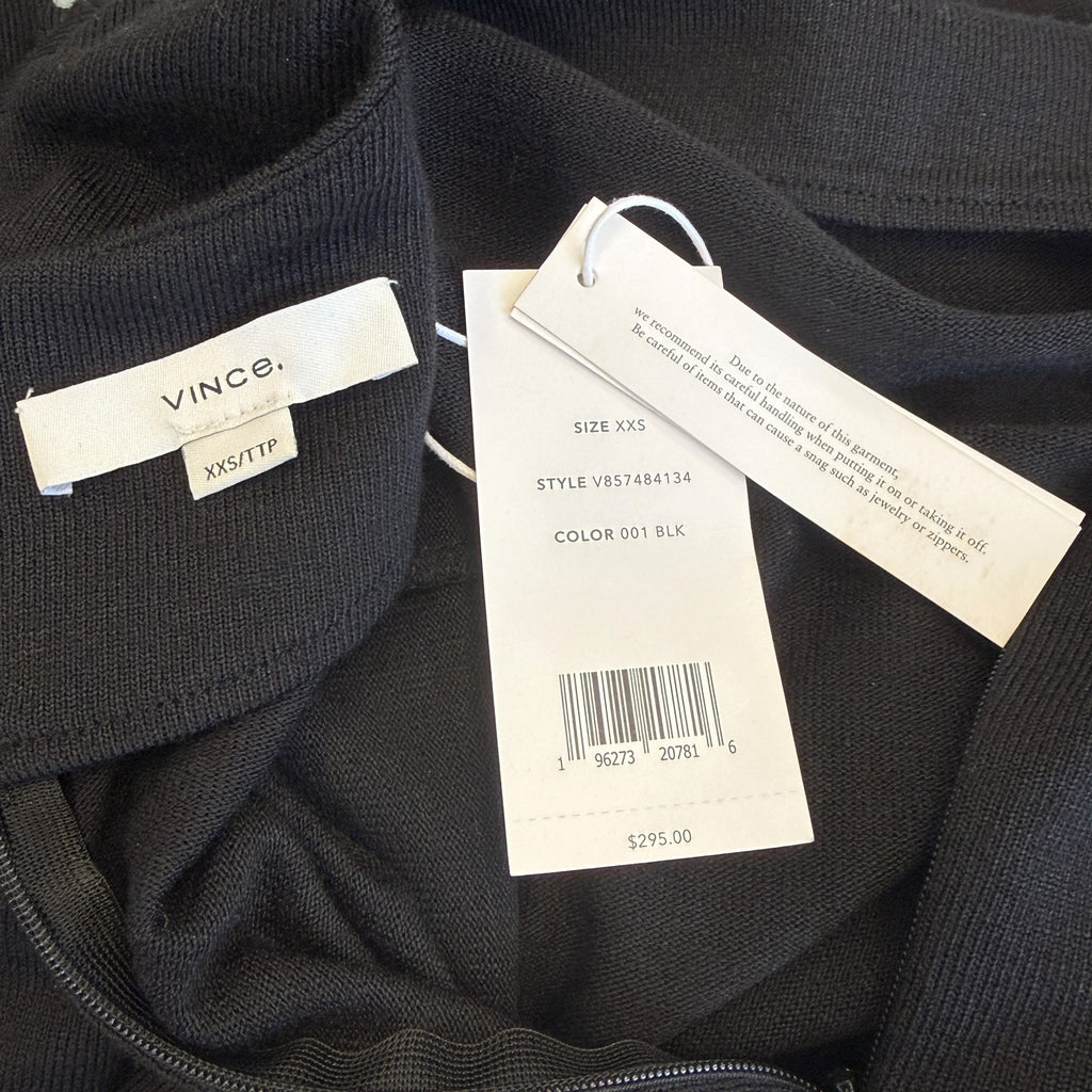 DRESS VINCE BLACK XXS
