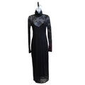 DRESS AFRM BLACK XS