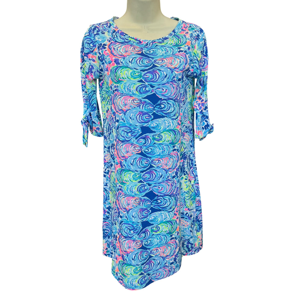 DRESS LILLY PULITZER TEAL XXS