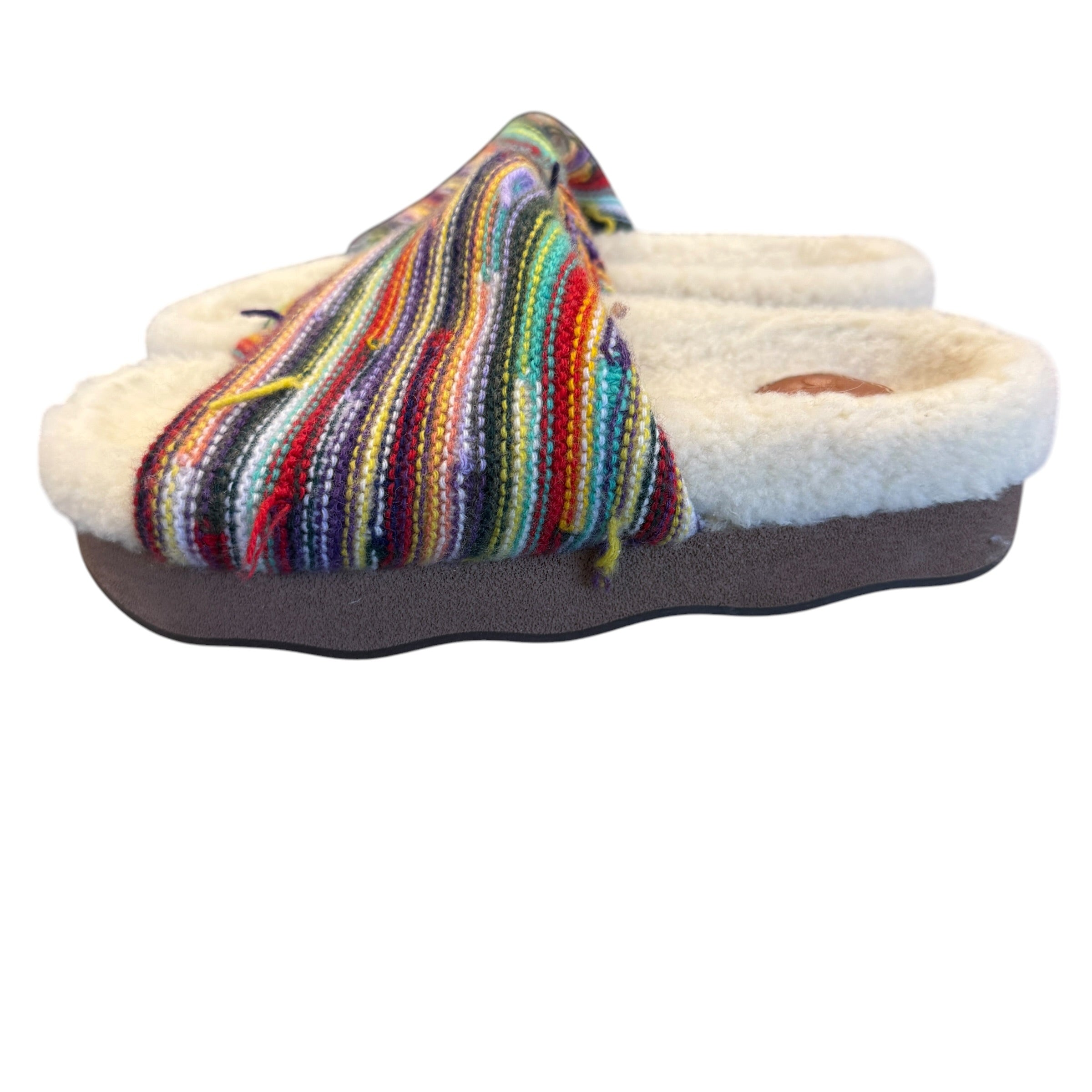 CHLOE  WAVY KNIT SLIDES EU 38 US 7.5