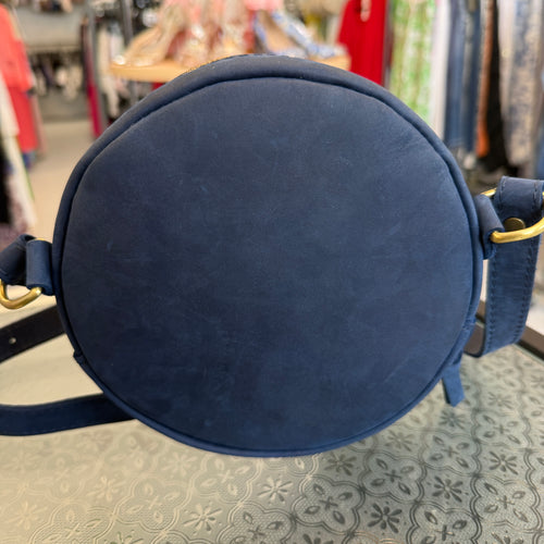 CROSSBODY PORTLAND LEATHER BLUE O/S
