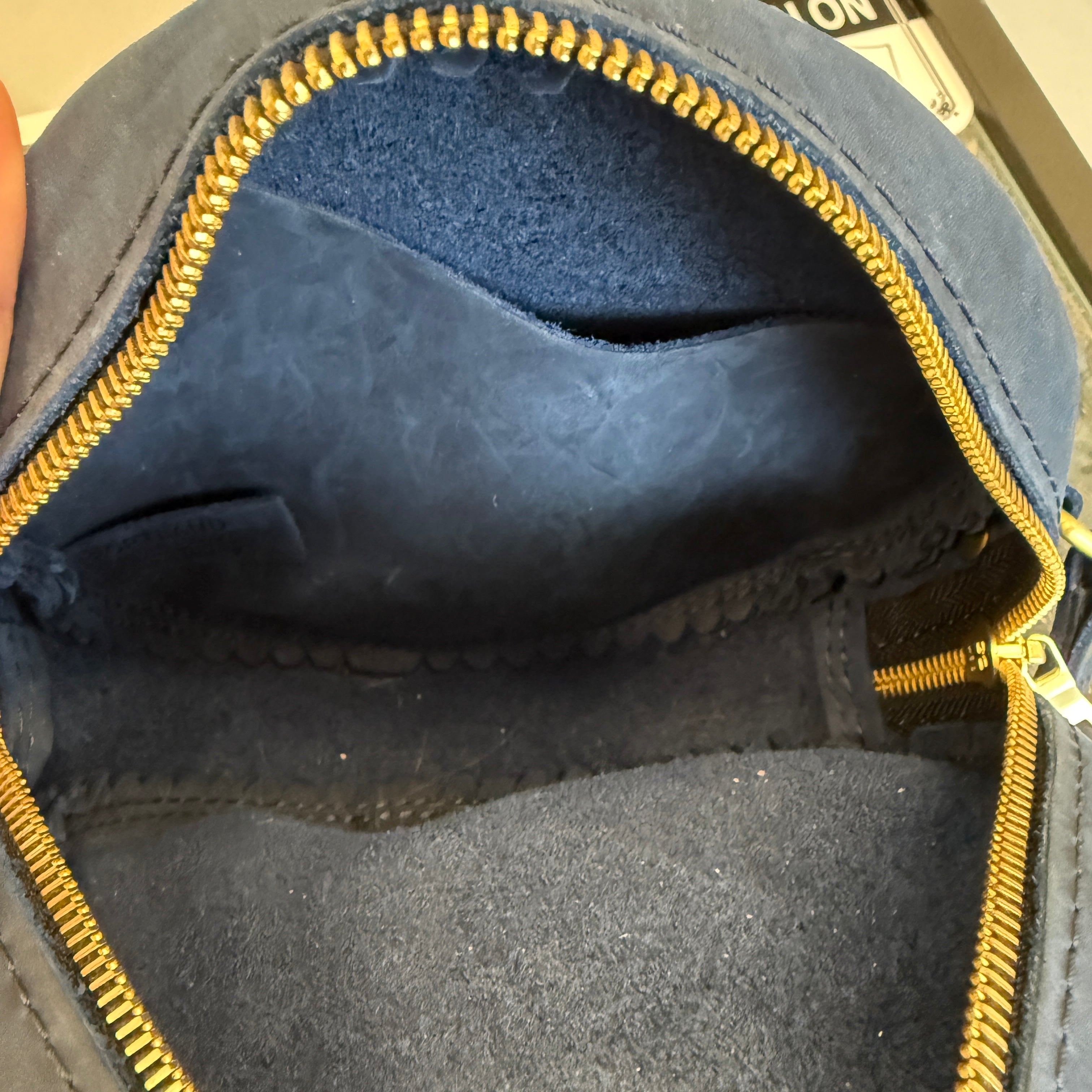 CROSSBODY PORTLAND LEATHER BLUE O/S